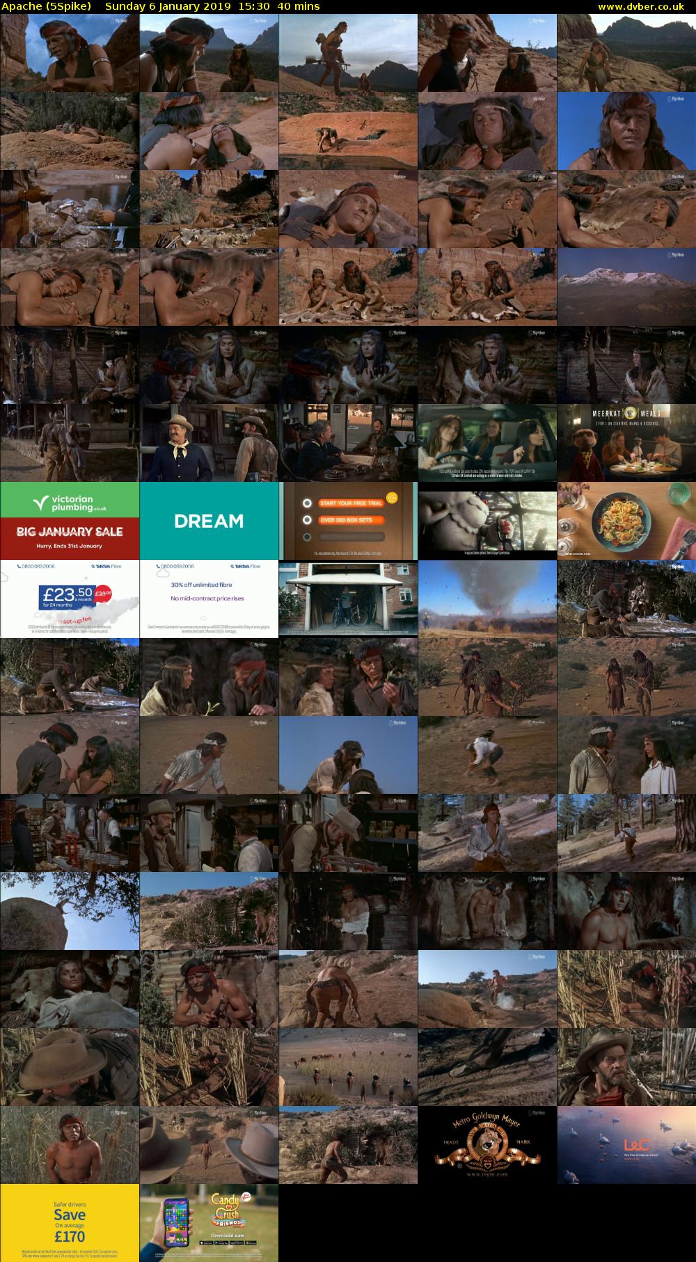 Apache (5Spike) Sunday 6 January 2019 15:30 - 16:10