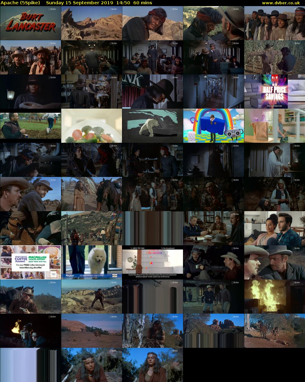 Apache (5Spike) Sunday 15 September 2019 14:50 - 15:50