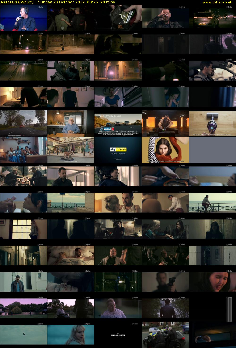 Assassin (5Spike) Sunday 20 October 2019 00:25 - 01:05