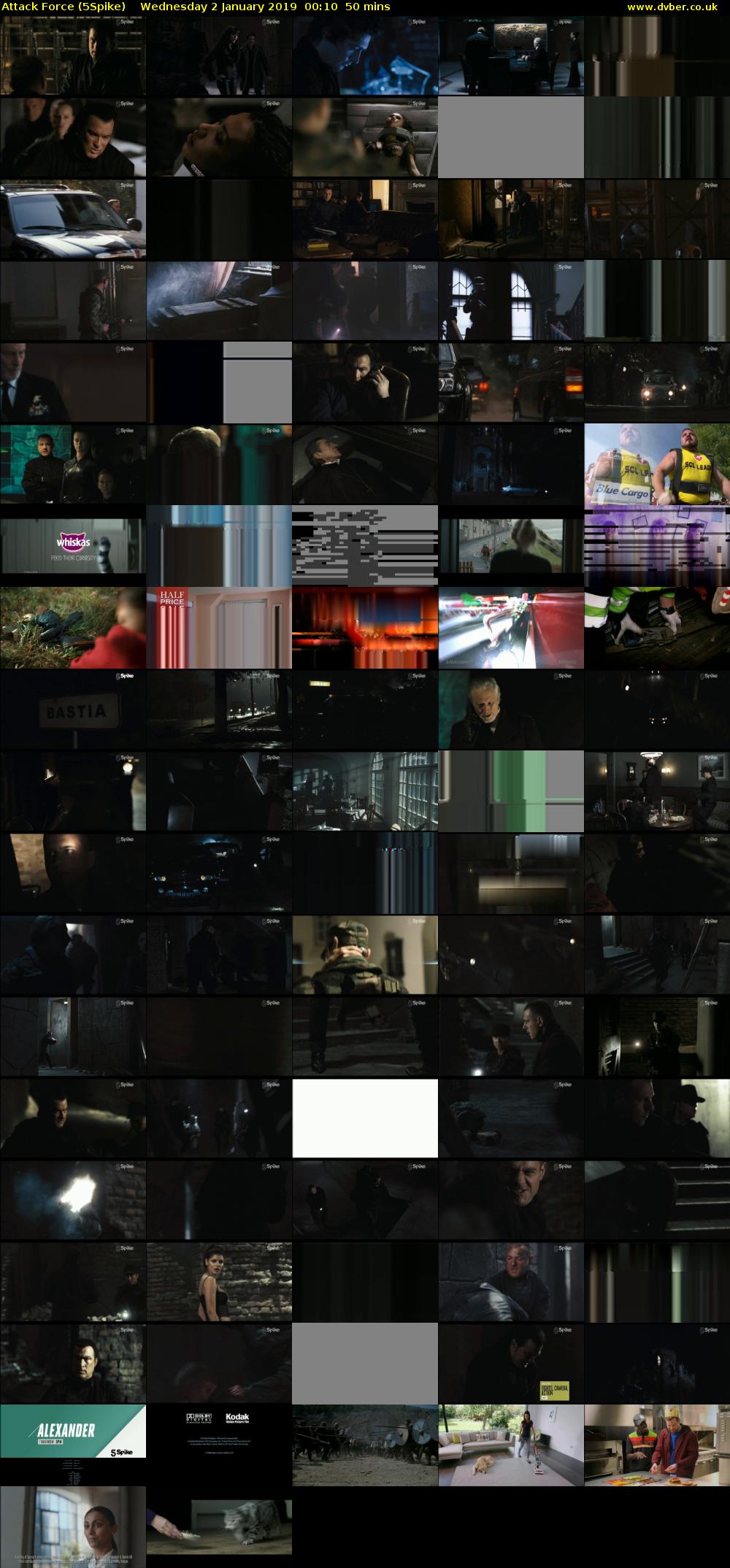 Attack Force (5Spike) Wednesday 2 January 2019 00:10 - 01:00