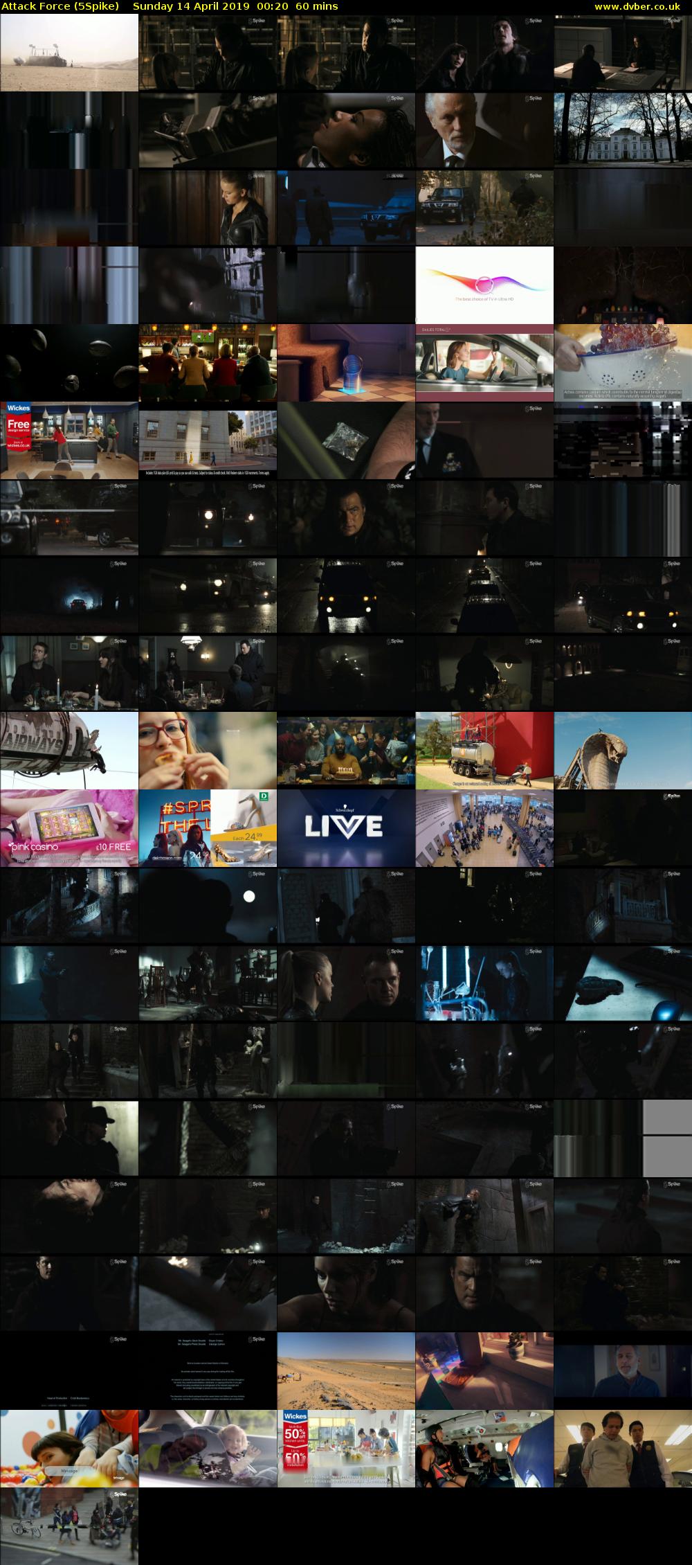 Attack Force (5Spike) Sunday 14 April 2019 00:20 - 01:20