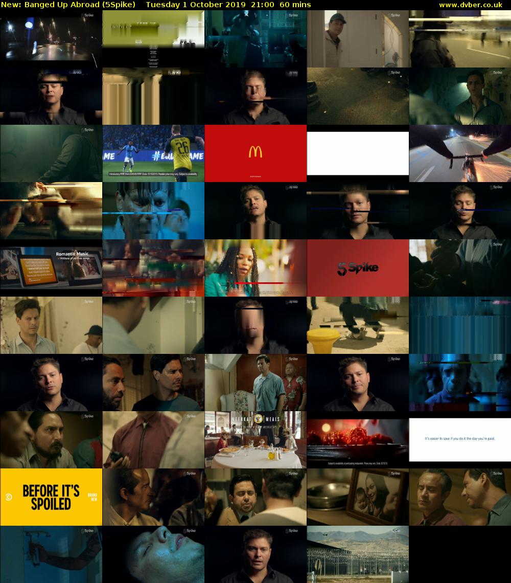 Banged Up Abroad (5Spike) Tuesday 1 October 2019 21:00 - 22:00