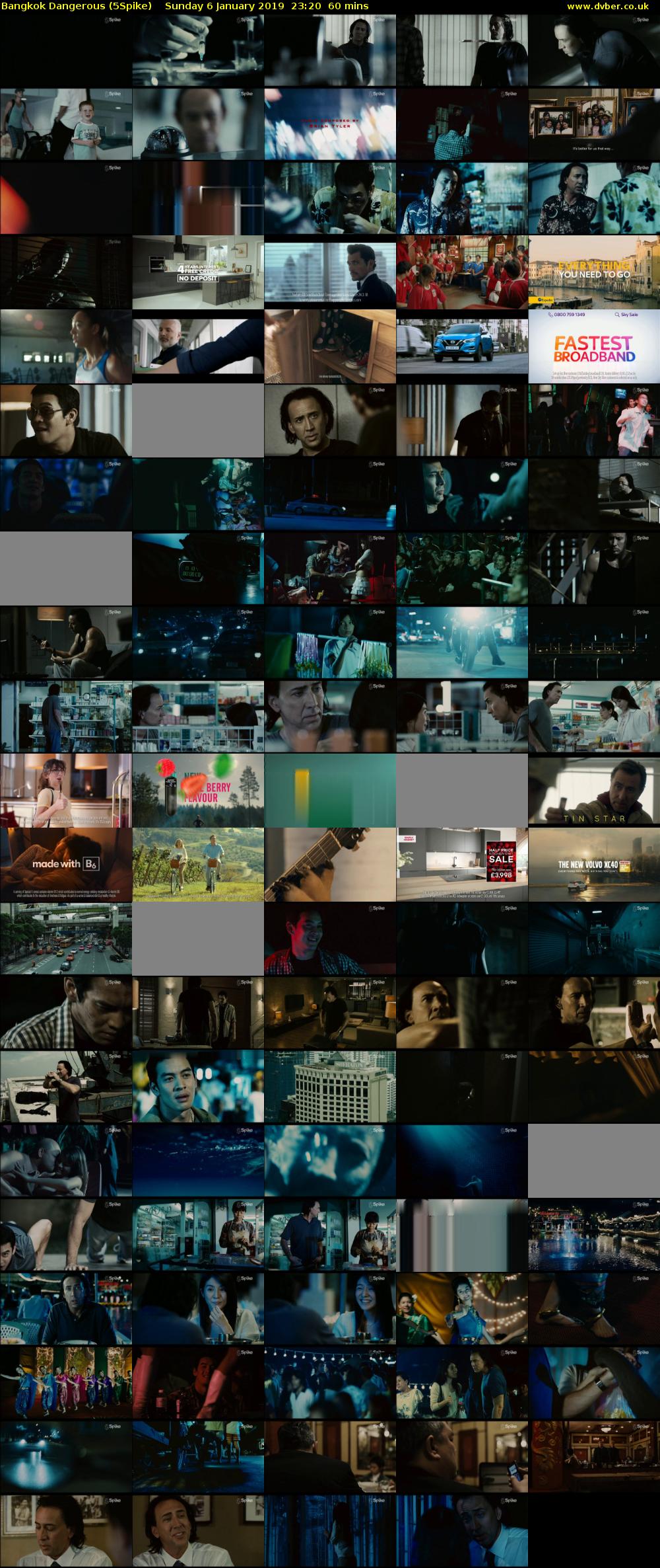 Bangkok Dangerous (5Spike) Sunday 6 January 2019 23:20 - 00:20