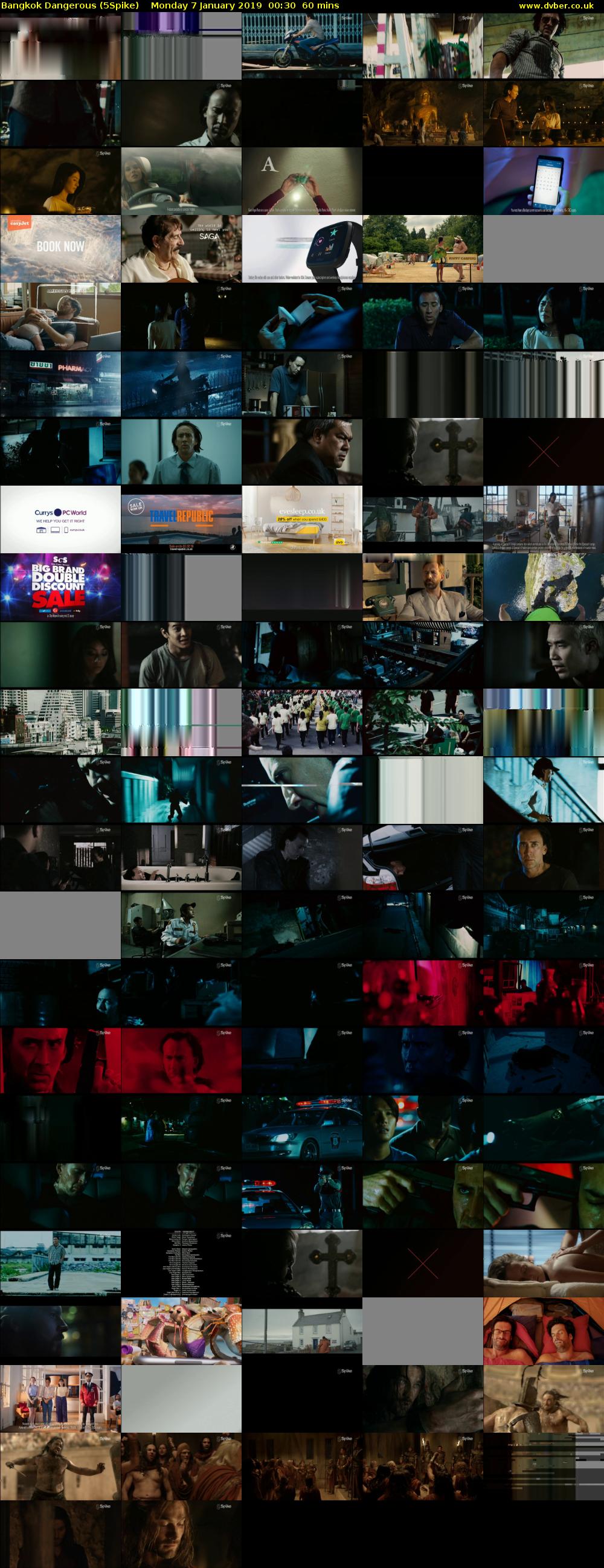 Bangkok Dangerous (5Spike) Monday 7 January 2019 00:30 - 01:30