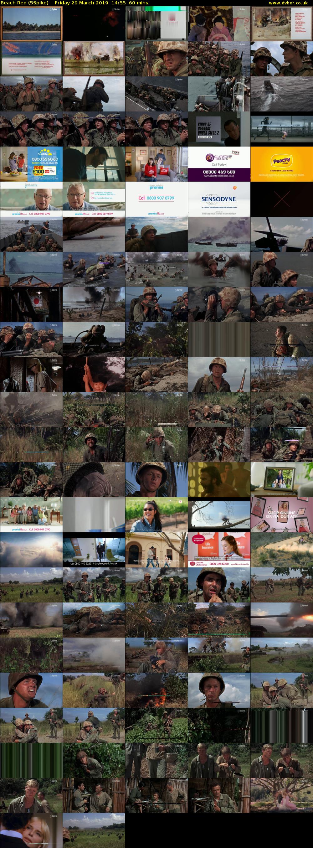 Beach Red (5Spike) Friday 29 March 2019 14:55 - 15:55