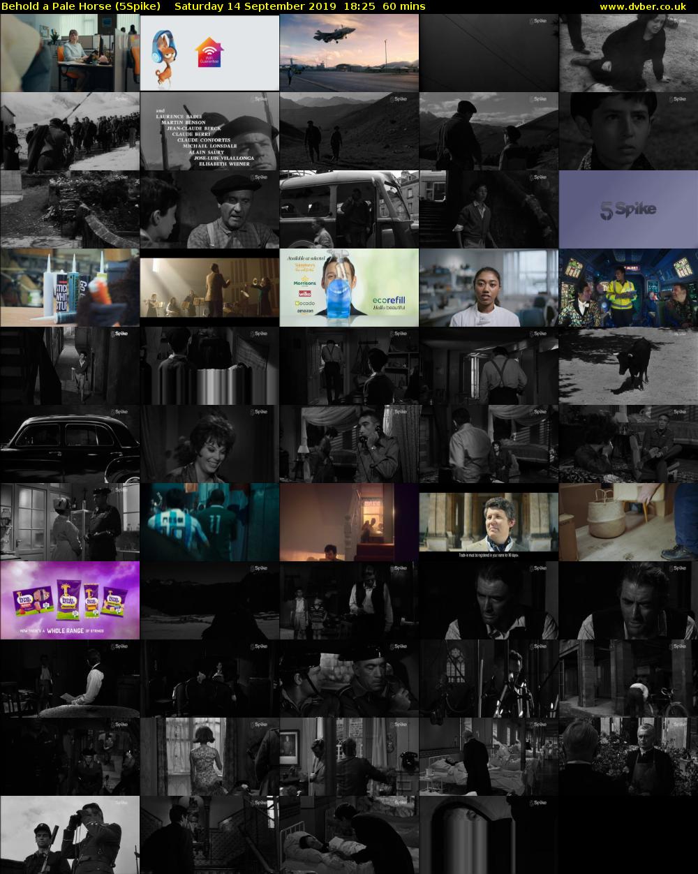 Behold a Pale Horse (5Spike) Saturday 14 September 2019 18:25 - 19:25