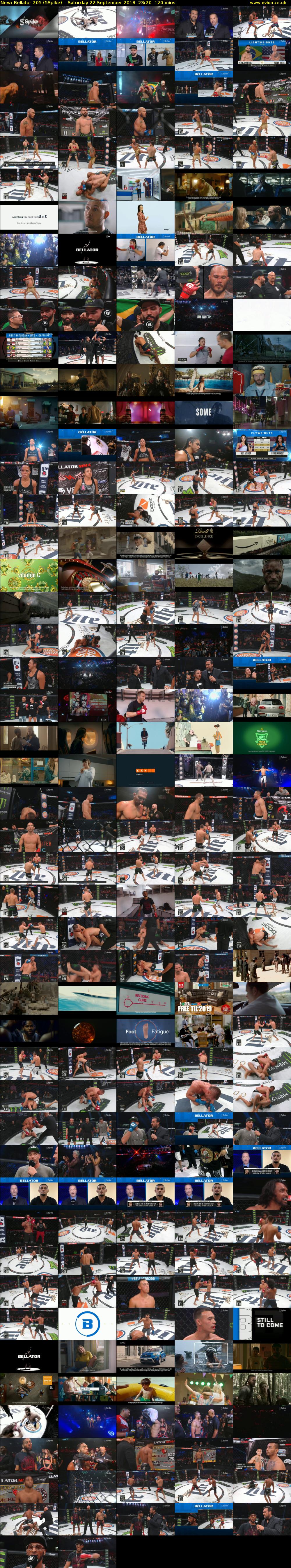Bellator 205 (5Spike) Saturday 22 September 2018 23:20 - 01:20