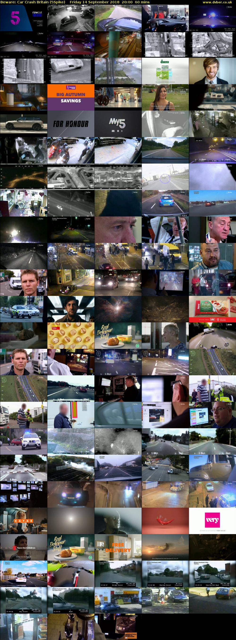 Beware: Car Crash Britain (5Spike) Friday 14 September 2018 20:00 - 21:00