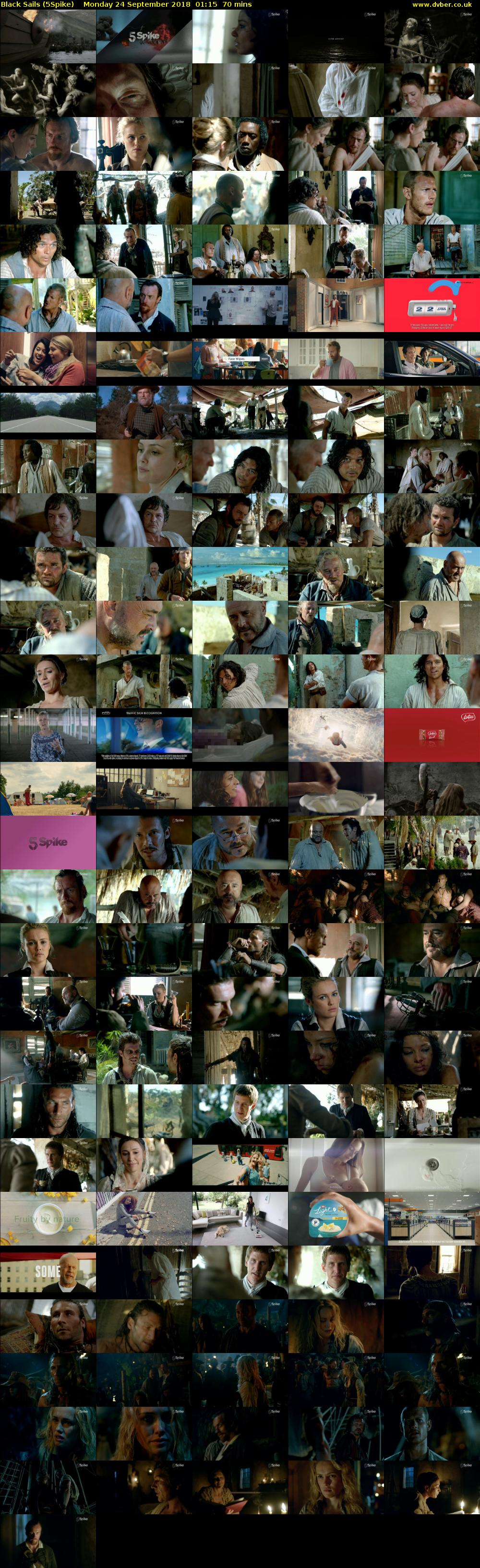 Black Sails (5Spike) Monday 24 September 2018 01:15 - 02:25