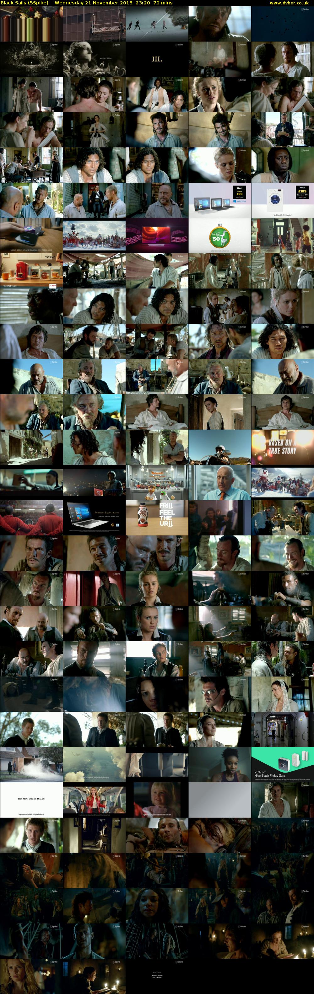 Black Sails (5Spike) Wednesday 21 November 2018 23:20 - 00:30