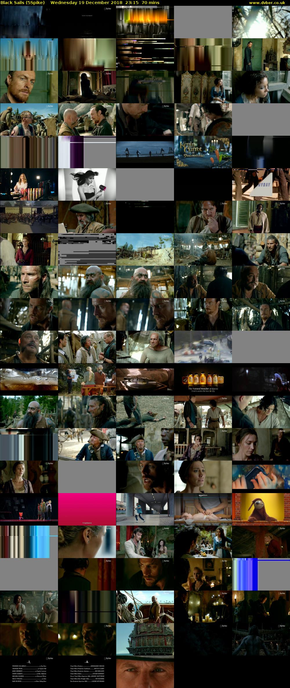 Black Sails (5Spike) Wednesday 19 December 2018 23:15 - 00:25