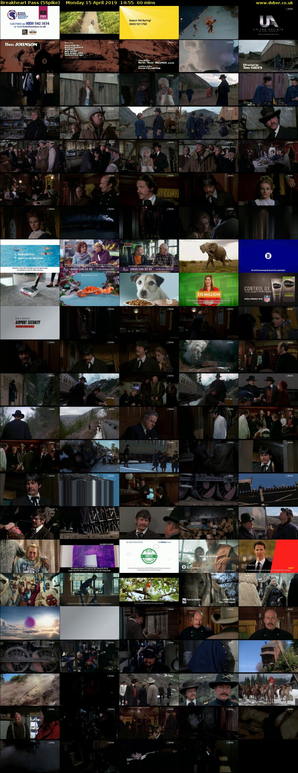 Breakheart Pass (5Spike) Monday 15 April 2019 14:55 - 15:55
