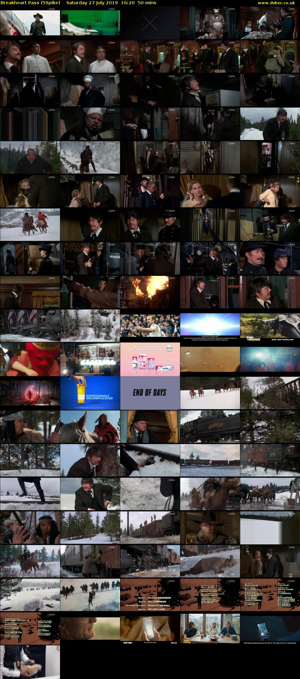 Breakheart Pass (5Spike) Saturday 27 July 2019 16:20 - 17:10