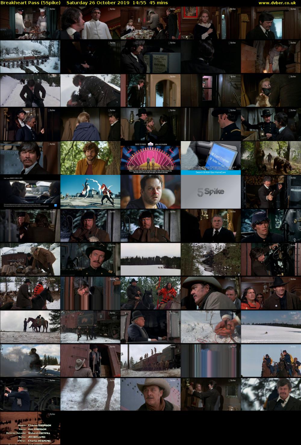 Breakheart Pass (5Spike) Saturday 26 October 2019 14:55 - 15:40