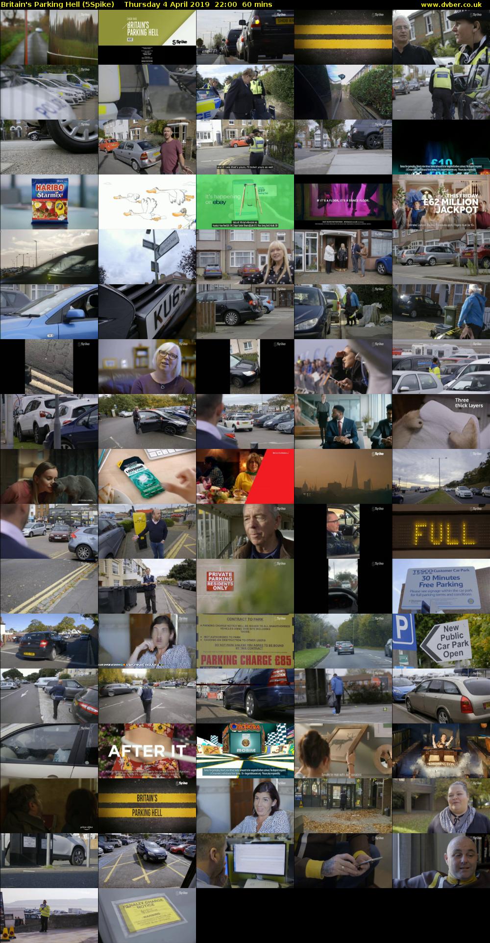 Britain's Parking Hell (5Spike) Thursday 4 April 2019 22:00 - 23:00