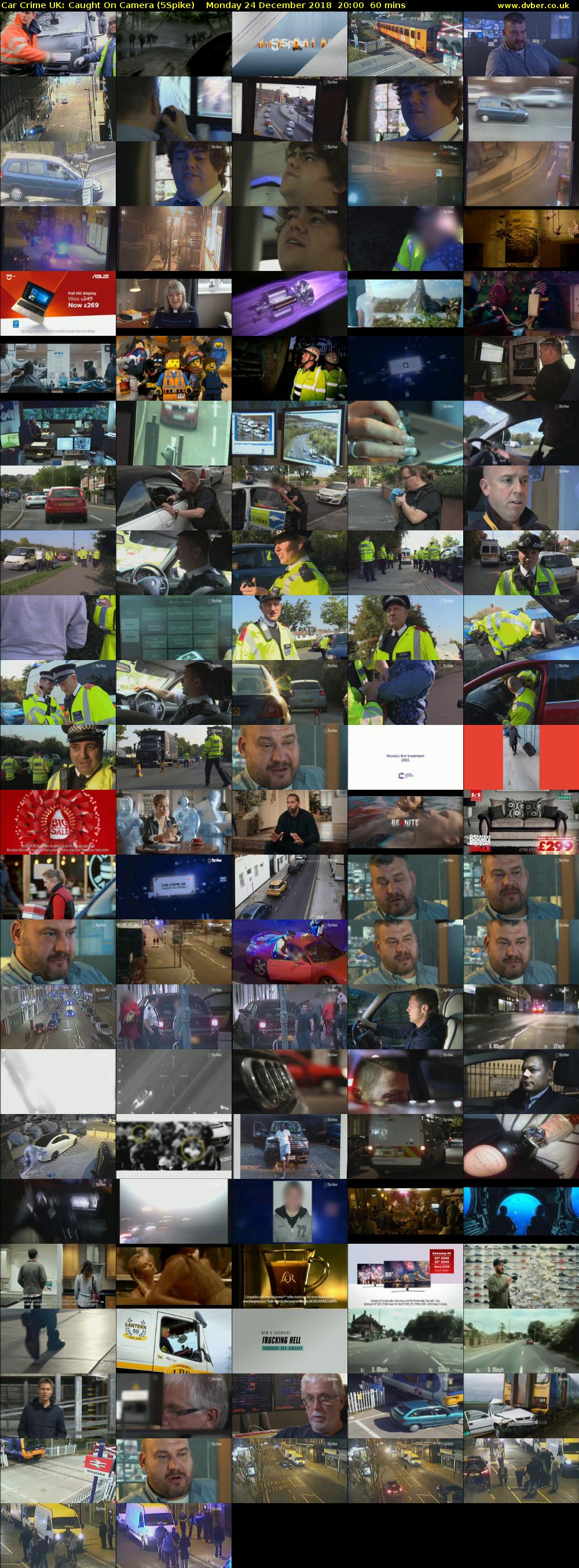 Car Crime UK: Caught On Camera (5Spike) Monday 24 December 2018 20:00 - 21:00