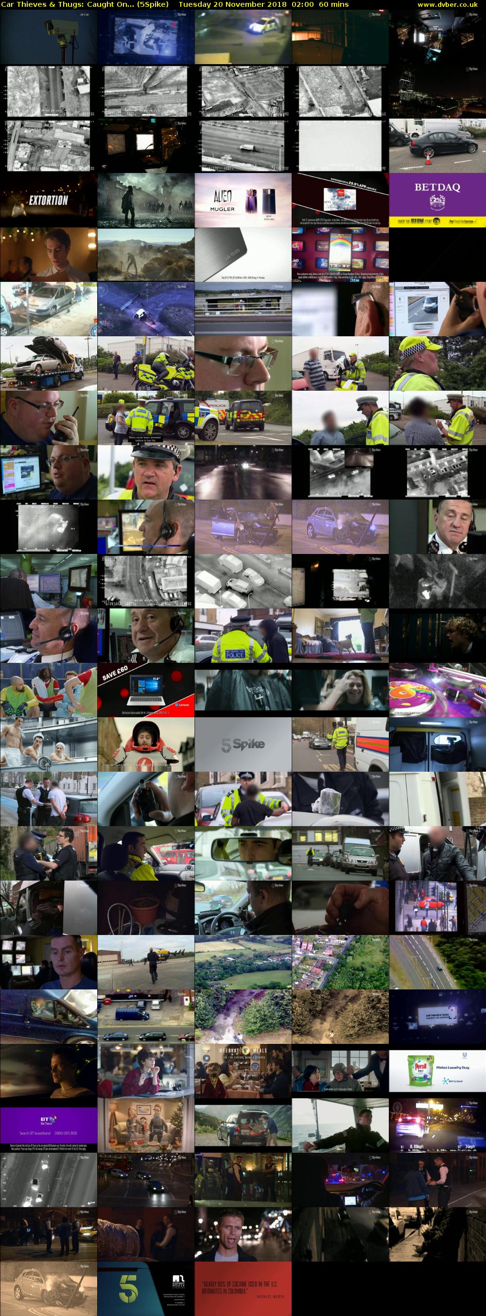 Car Thieves & Thugs: Caught On... (5Spike) Tuesday 20 November 2018 02:00 - 03:00