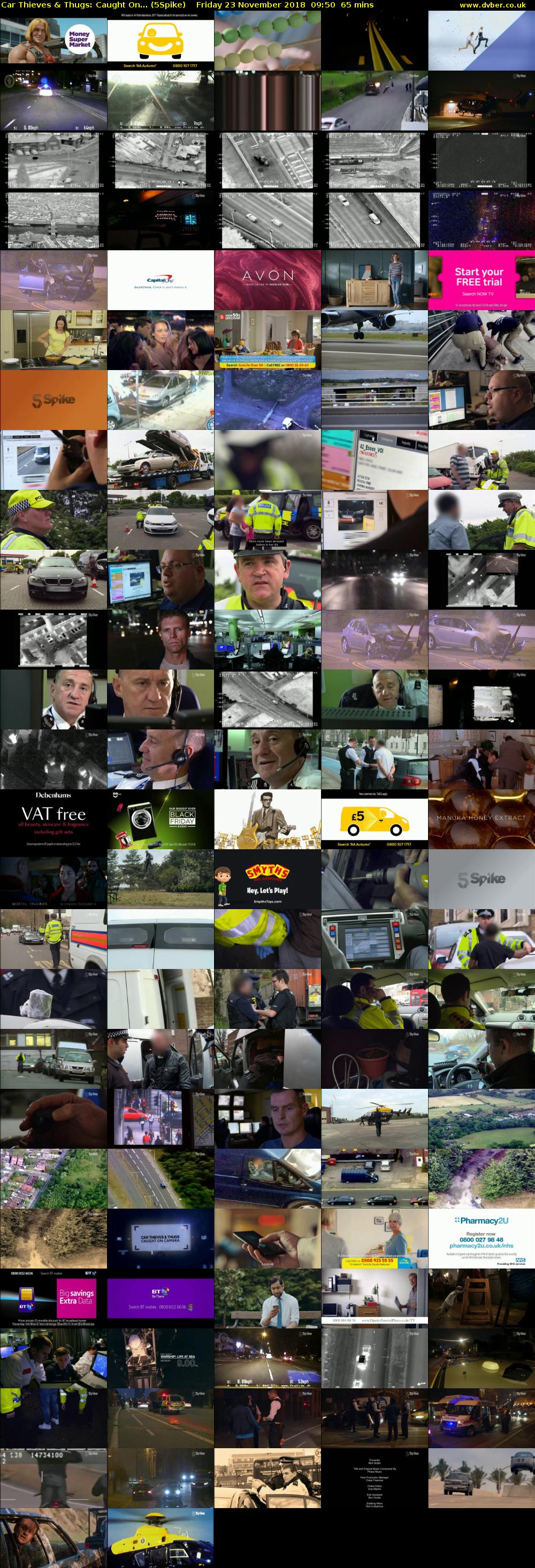 Car Thieves & Thugs: Caught On... (5Spike) Friday 23 November 2018 09:50 - 10:55