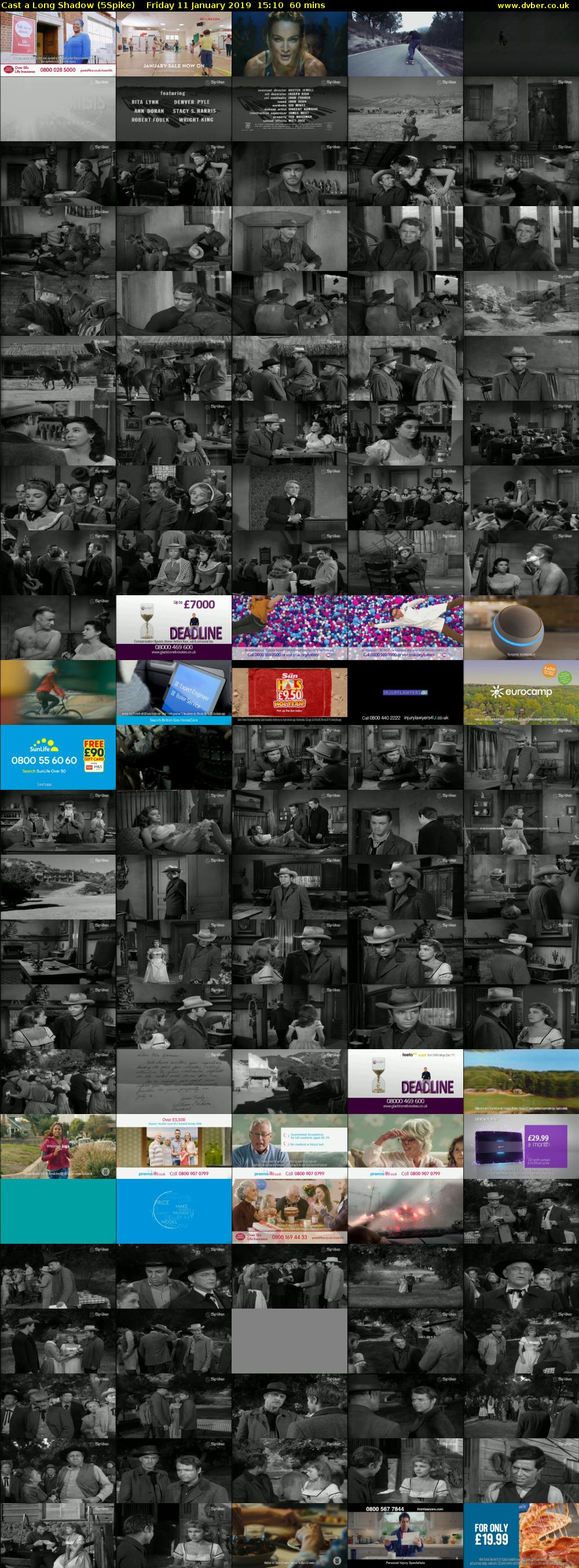 Cast a Long Shadow (5Spike) Friday 11 January 2019 15:10 - 16:10