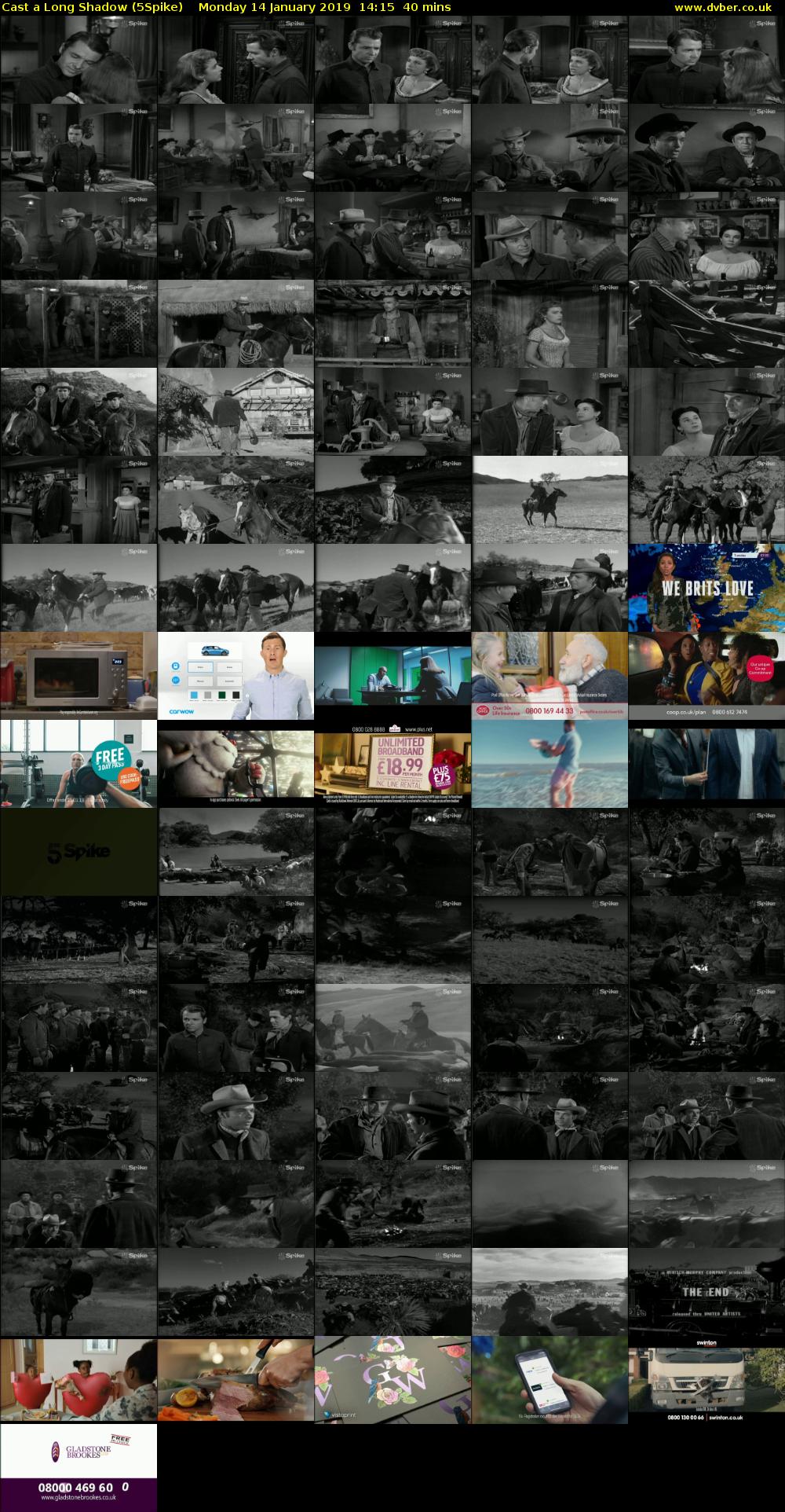 Cast a Long Shadow (5Spike) Monday 14 January 2019 14:15 - 14:55