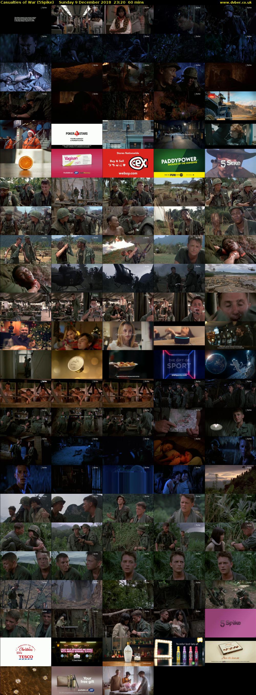 Casualties of War (5Spike) Sunday 9 December 2018 23:20 - 00:20