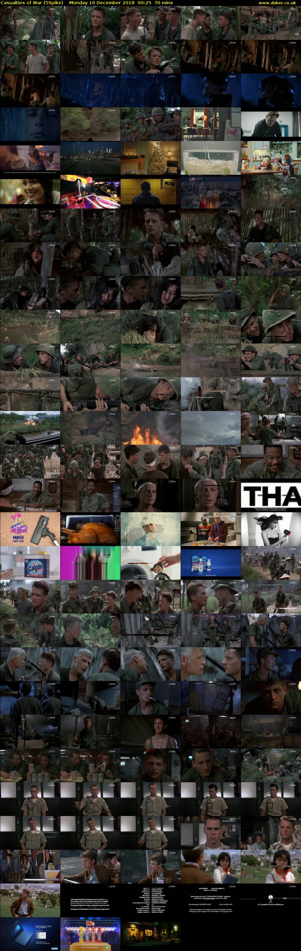 Casualties of War (5Spike) Monday 10 December 2018 00:25 - 01:35