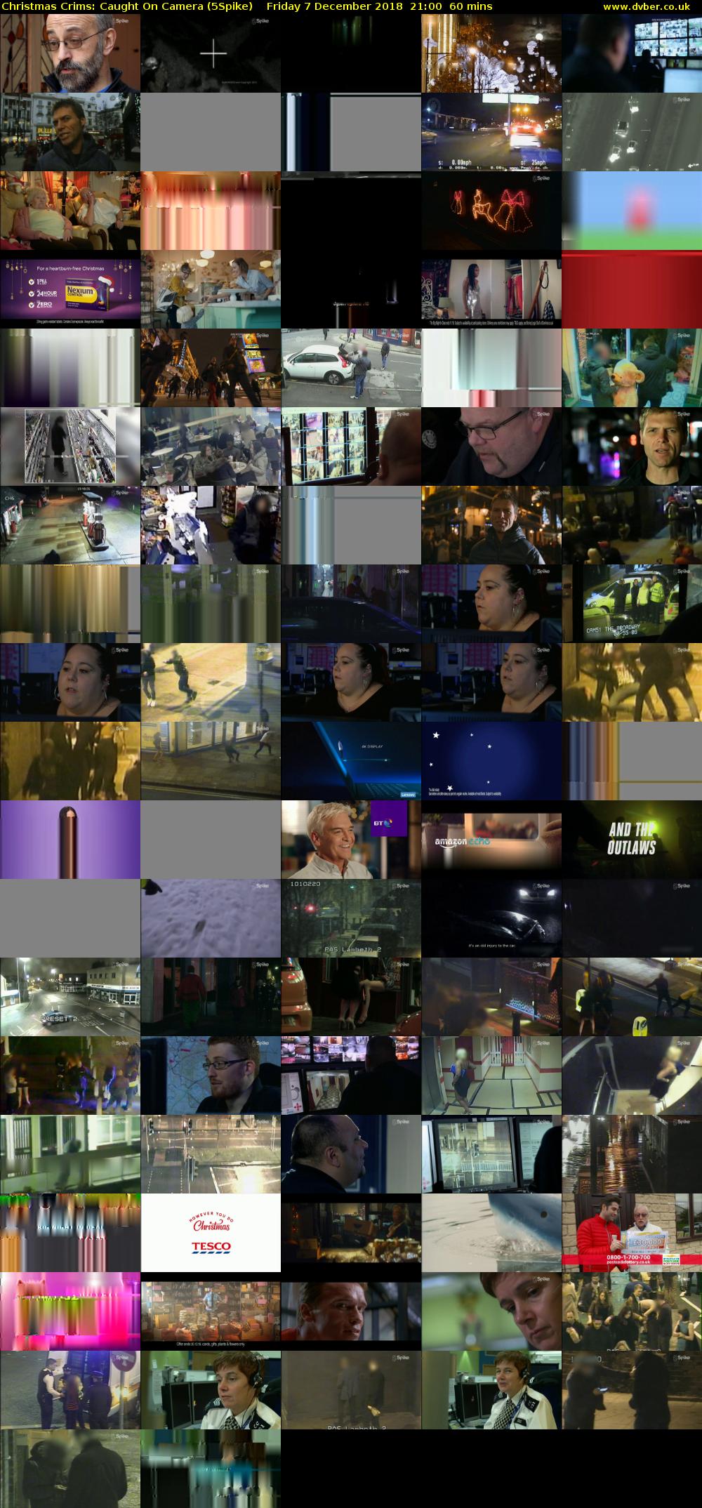 Christmas Crims: Caught On Camera (5Spike) Friday 7 December 2018 21:00 - 22:00