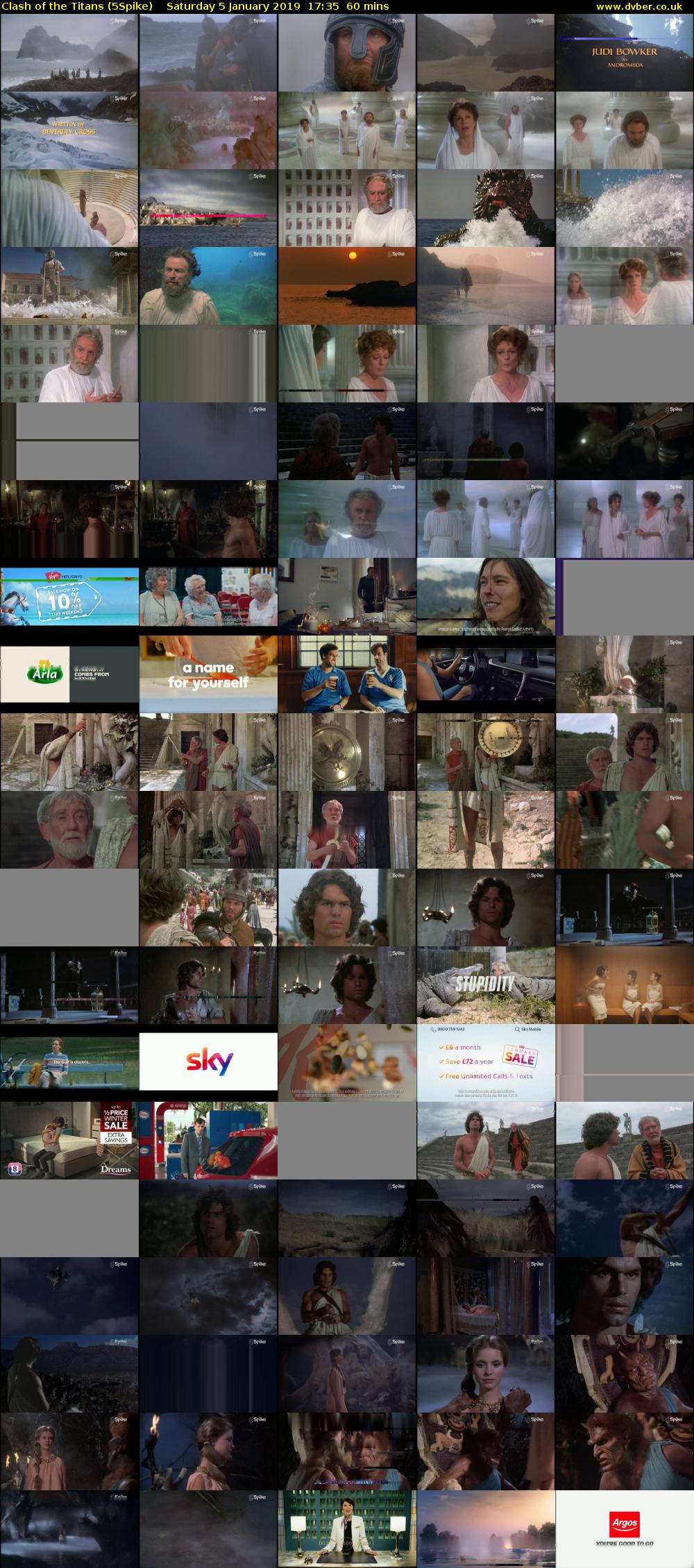 Clash of the Titans (5Spike) Saturday 5 January 2019 17:35 - 18:35