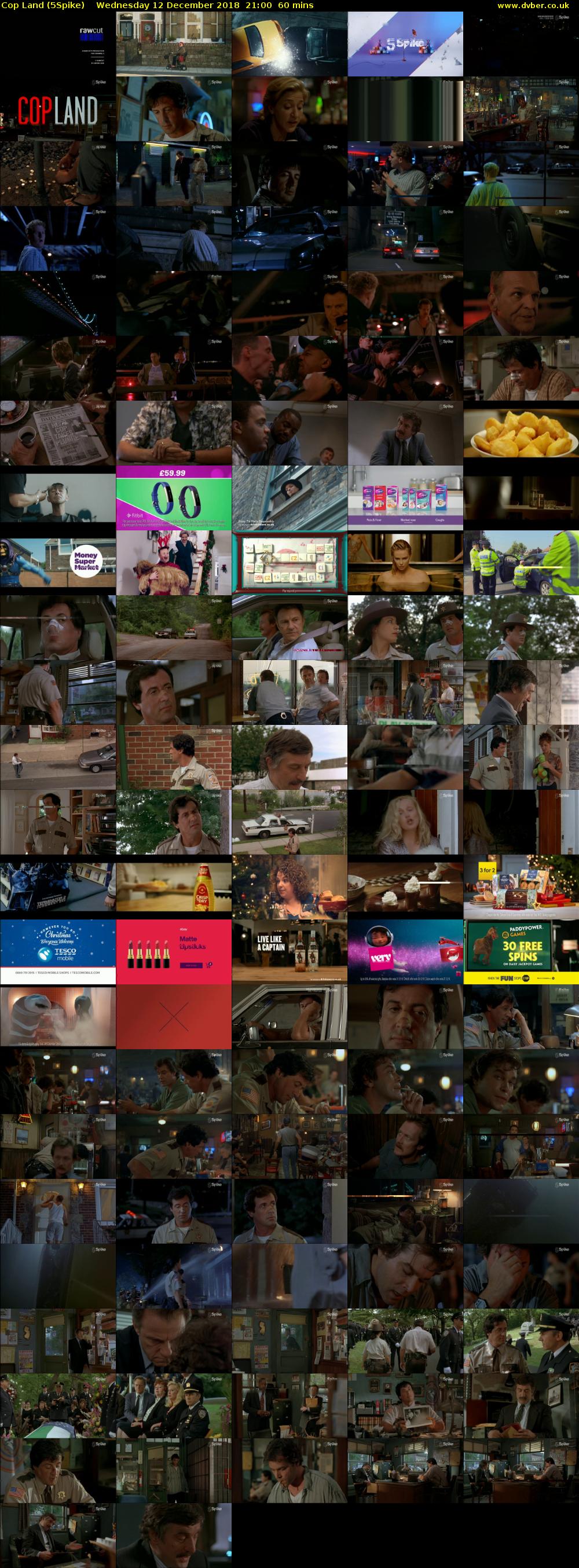 Cop Land (5Spike) Wednesday 12 December 2018 21:00 - 22:00