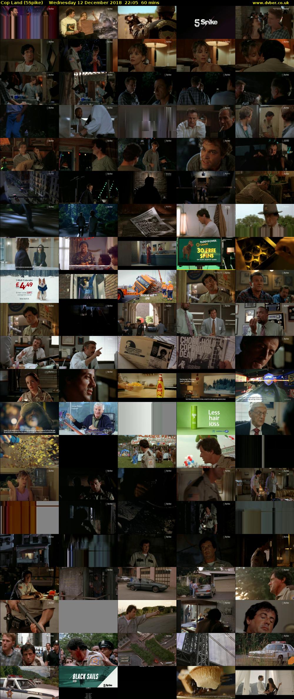 Cop Land (5Spike) Wednesday 12 December 2018 22:05 - 23:05