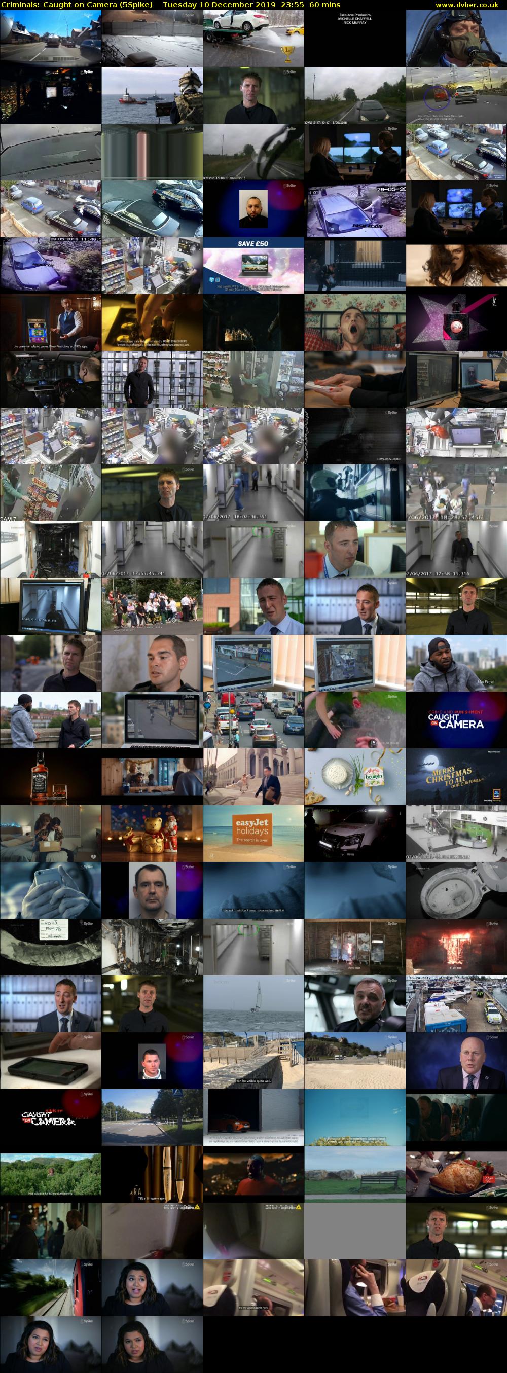 Criminals: Caught On Camera (5Spike) Tuesday 10 December 2019 23:55 - 00:55