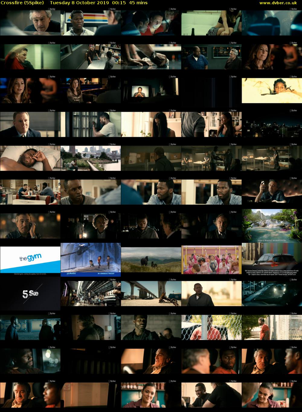 Crossfire (5Spike) Tuesday 8 October 2019 00:15 - 01:00