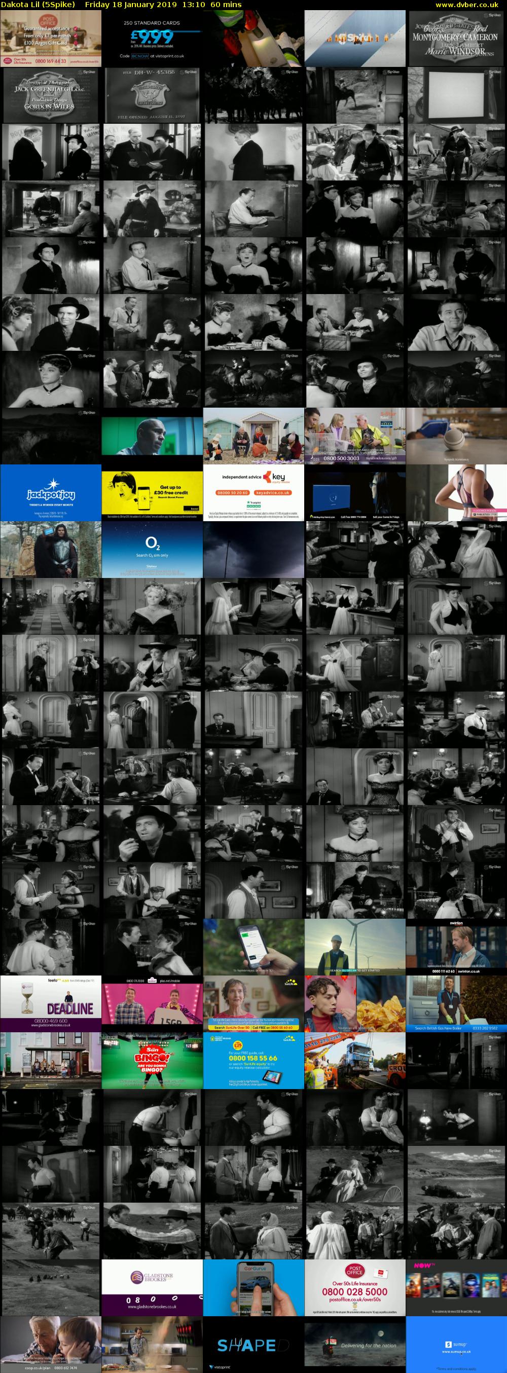 Dakota Lil (5Spike) Friday 18 January 2019 13:10 - 14:10