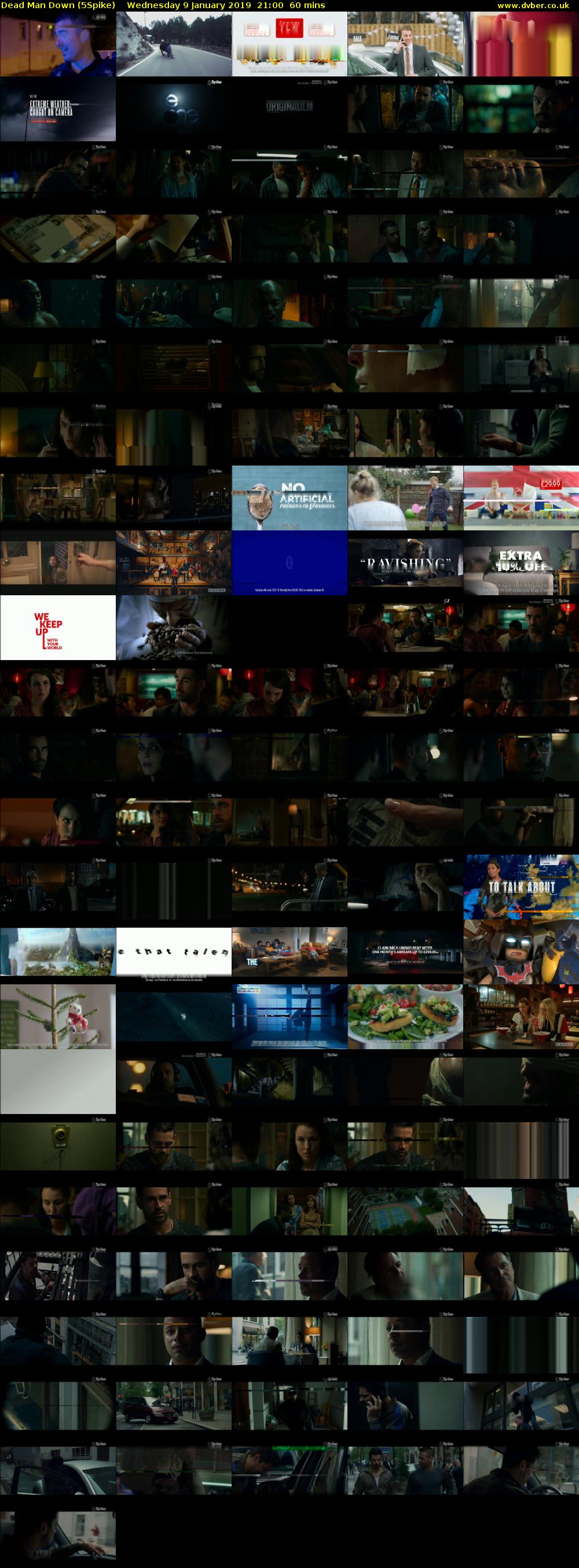 Dead Man Down (5Spike) Wednesday 9 January 2019 21:00 - 22:00