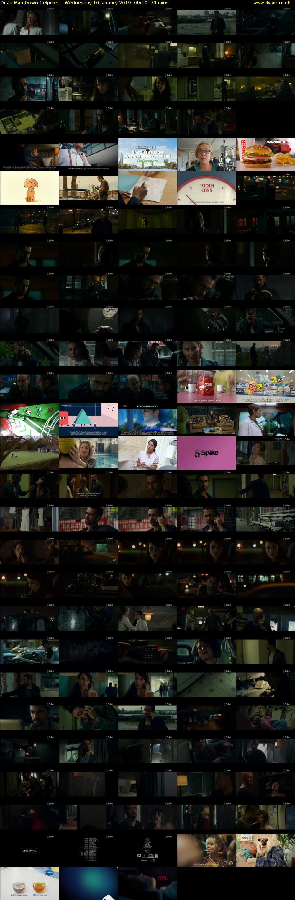 Dead Man Down (5Spike) Wednesday 16 January 2019 00:10 - 01:20