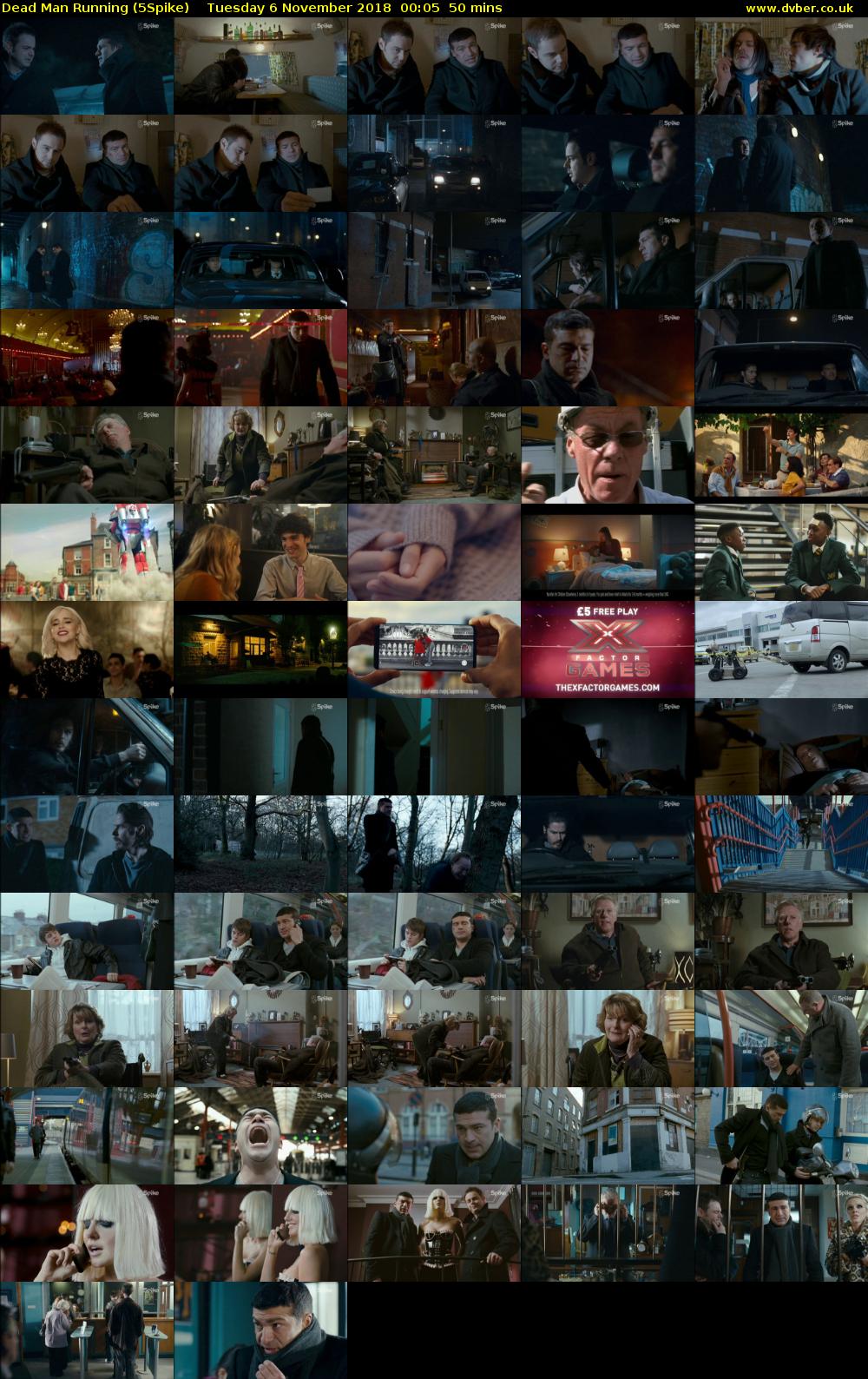 Dead Man Running (5Spike) Tuesday 6 November 2018 00:05 - 00:55