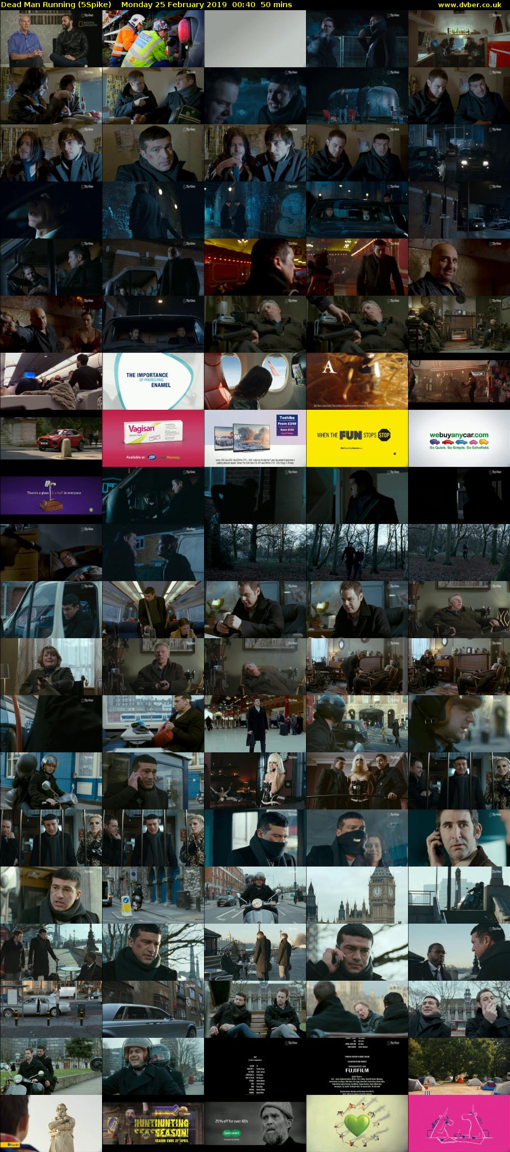 Dead Man Running (5Spike) Monday 25 February 2019 00:40 - 01:30