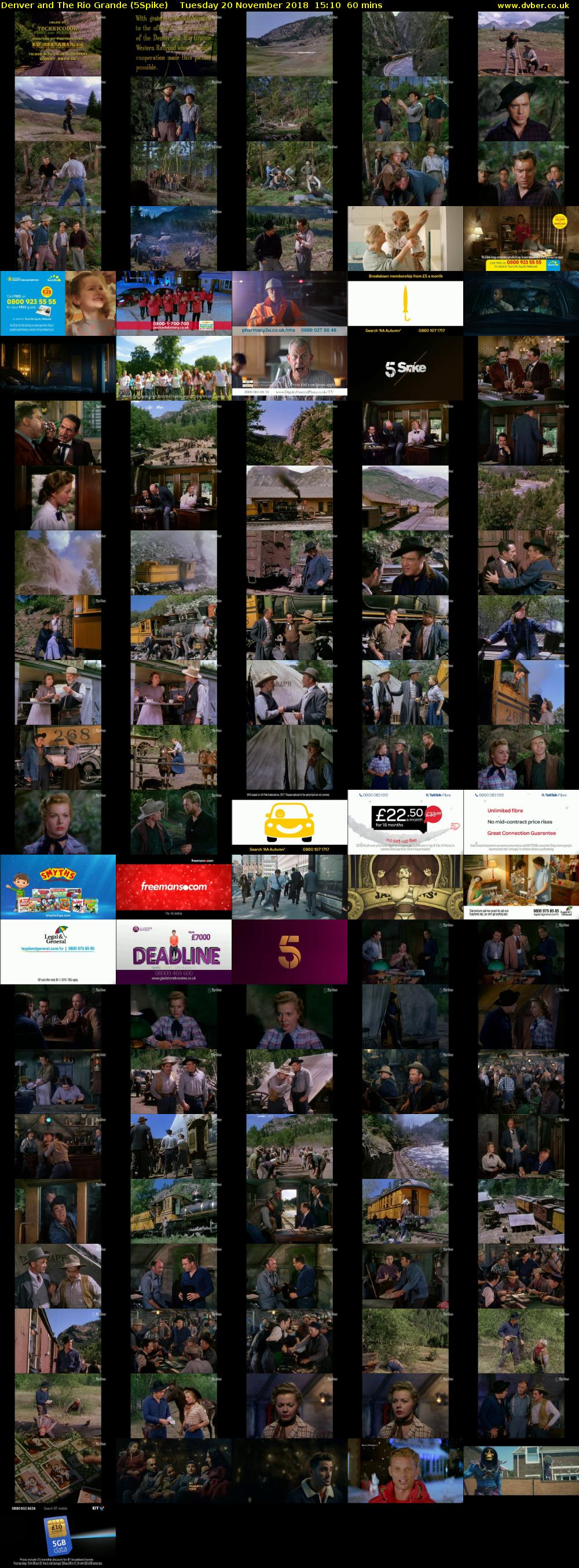 Denver and The Rio Grande (5Spike) Tuesday 20 November 2018 15:10 - 16:10