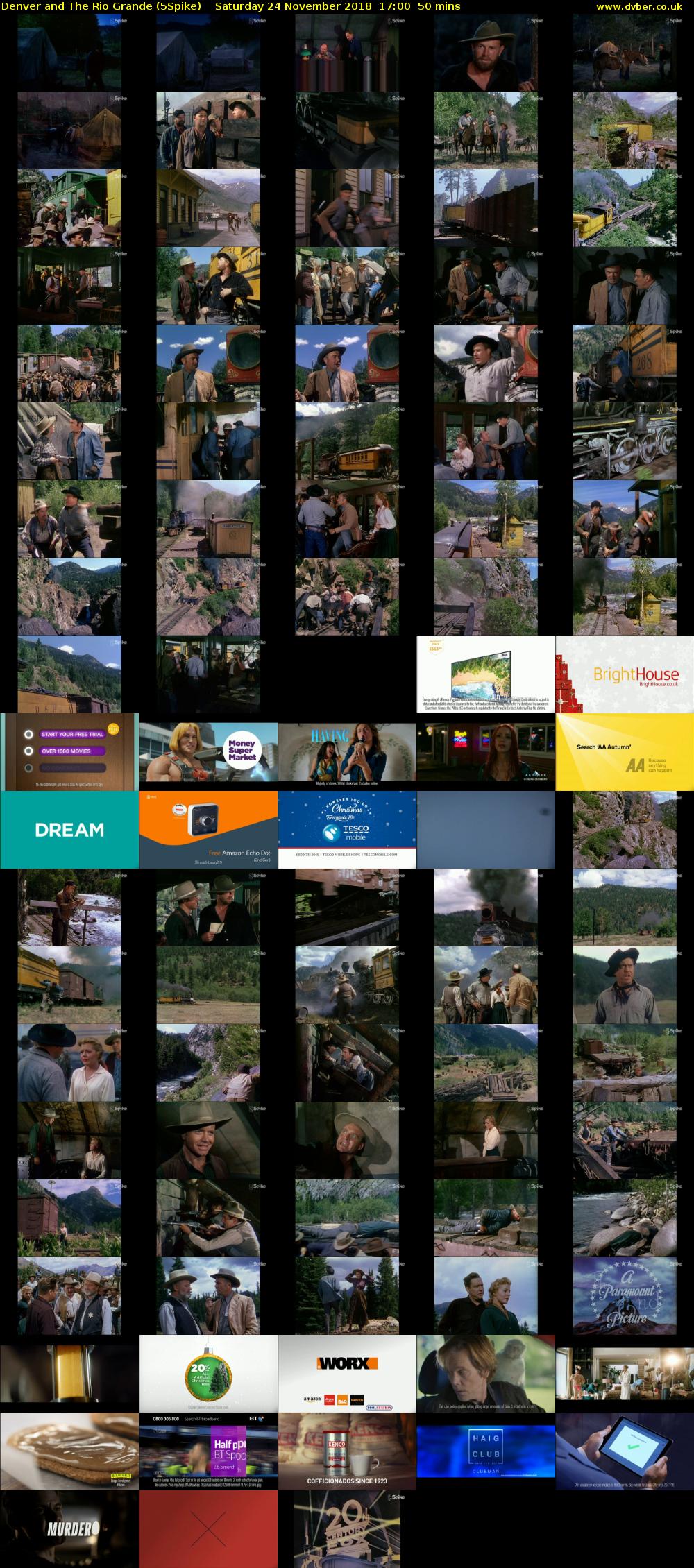 Denver and The Rio Grande (5Spike) Saturday 24 November 2018 17:00 - 17:50