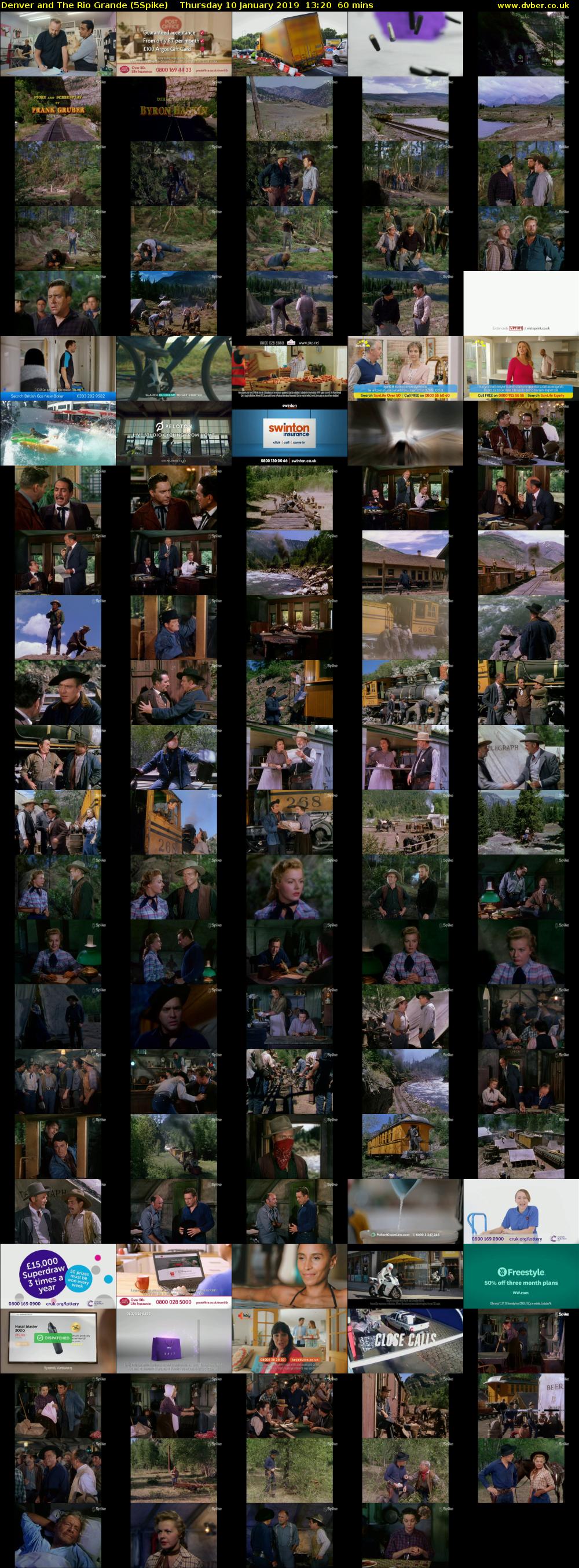 Denver and The Rio Grande (5Spike) Thursday 10 January 2019 13:20 - 14:20