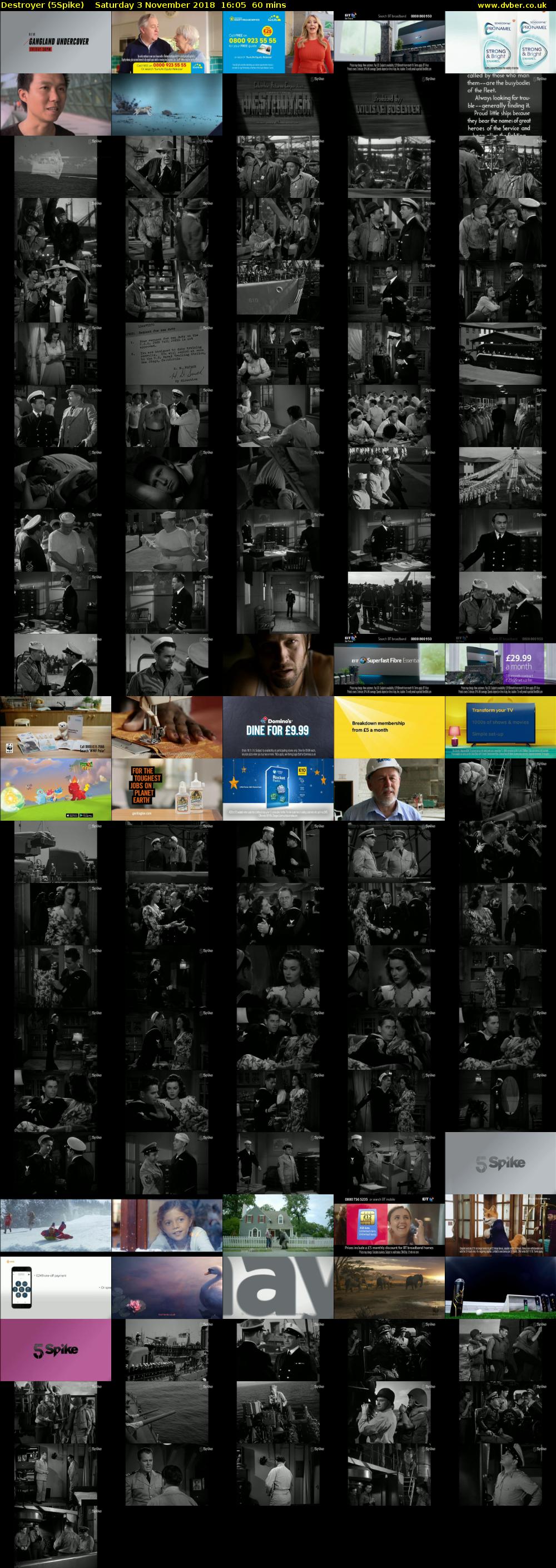 Destroyer (5Spike) Saturday 3 November 2018 16:05 - 17:05