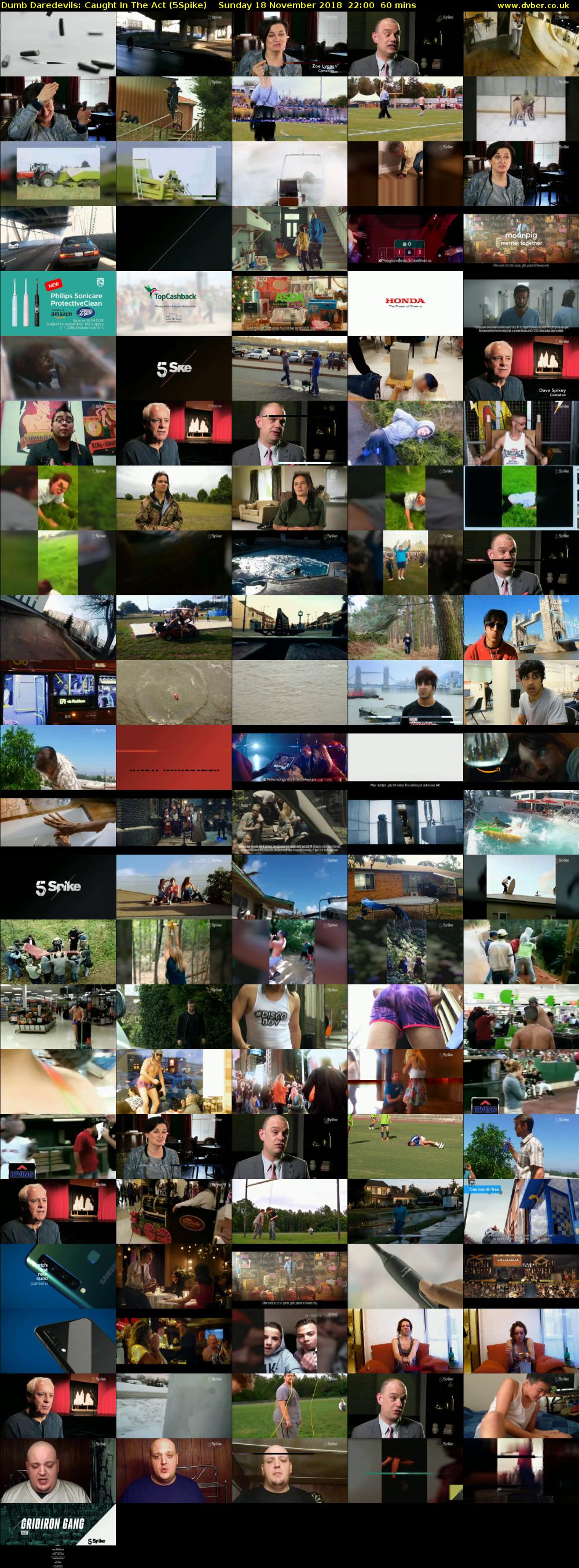 Dumb Daredevils: Caught In The Act (5Spike) Sunday 18 November 2018 22:00 - 23:00