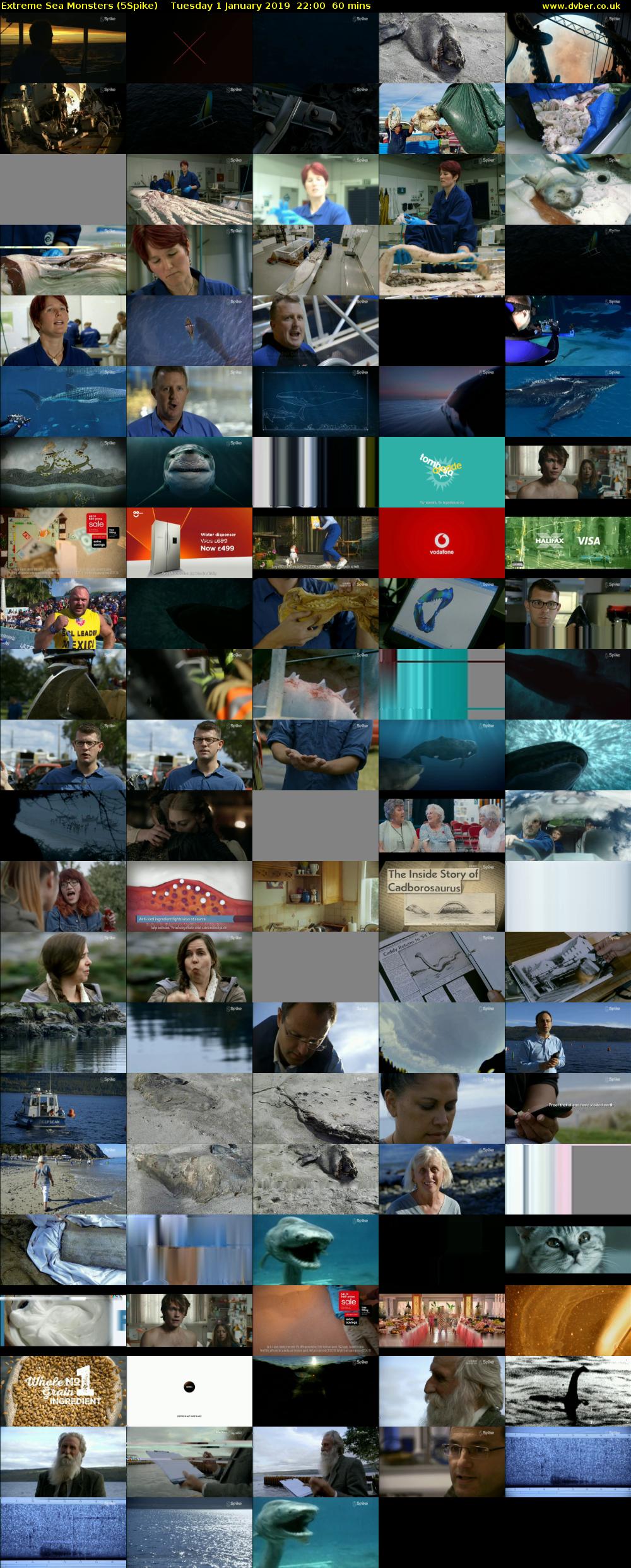 Extreme Sea Monsters (5Spike) Tuesday 1 January 2019 22:00 - 23:00