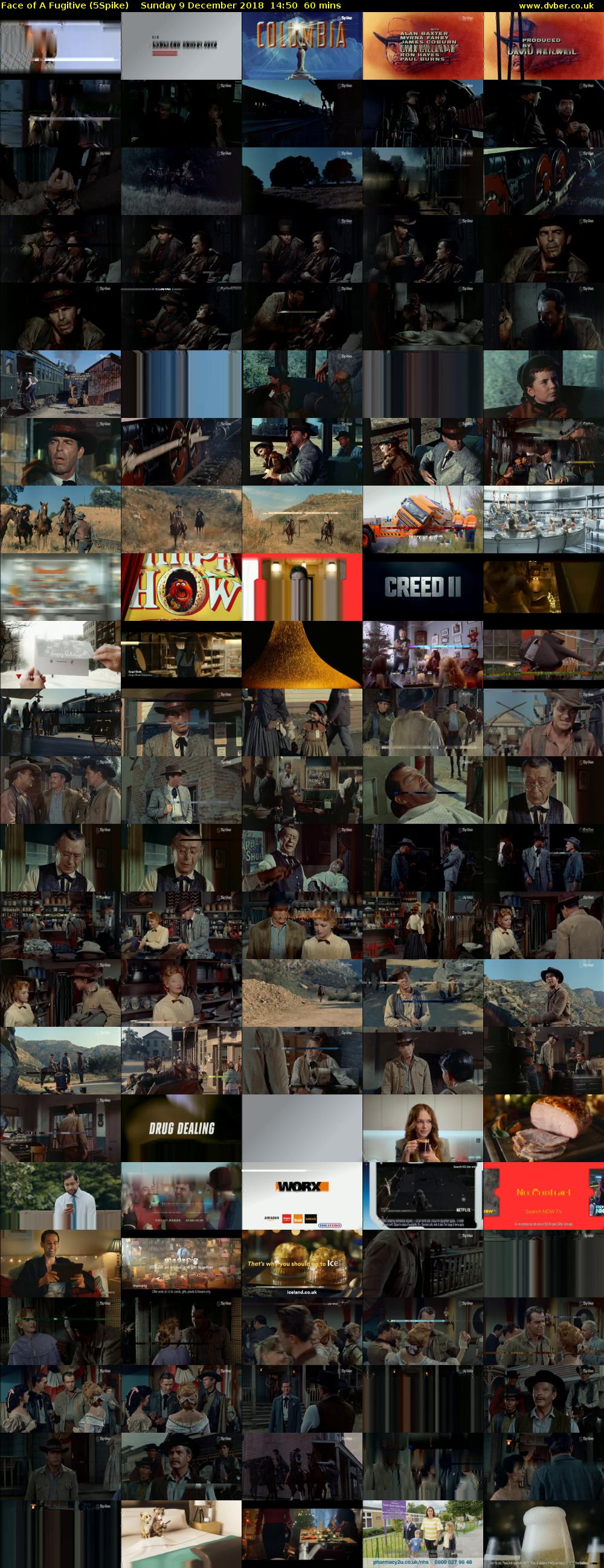 Face of A Fugitive (5Spike) Sunday 9 December 2018 14:50 - 15:50