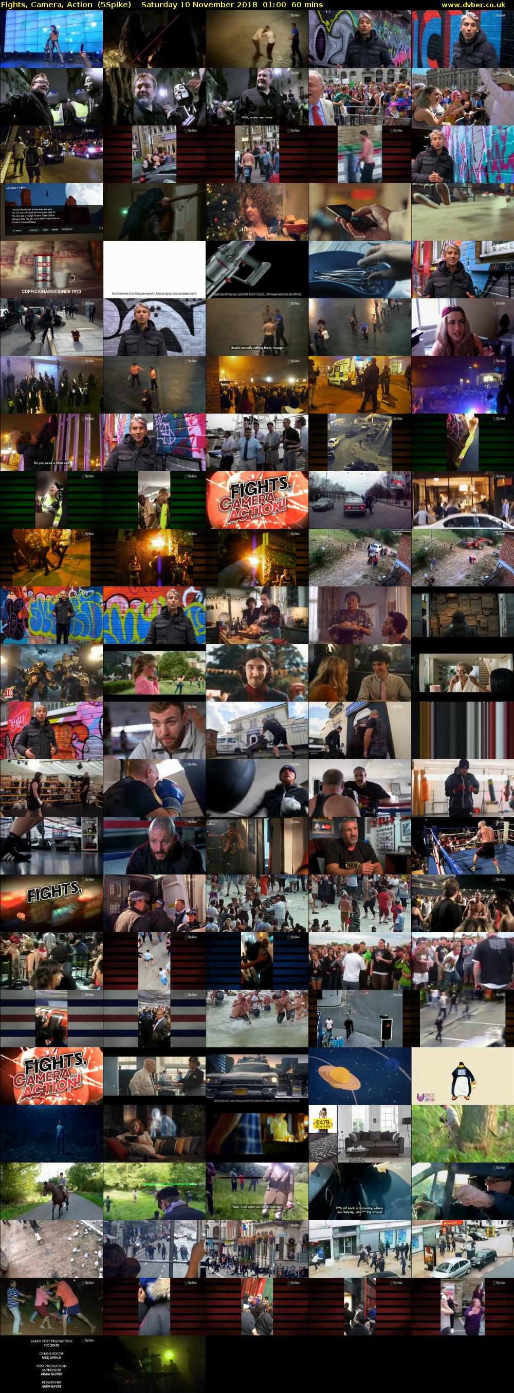 Fights, Camera, Action  (5Spike) Saturday 10 November 2018 01:00 - 02:00