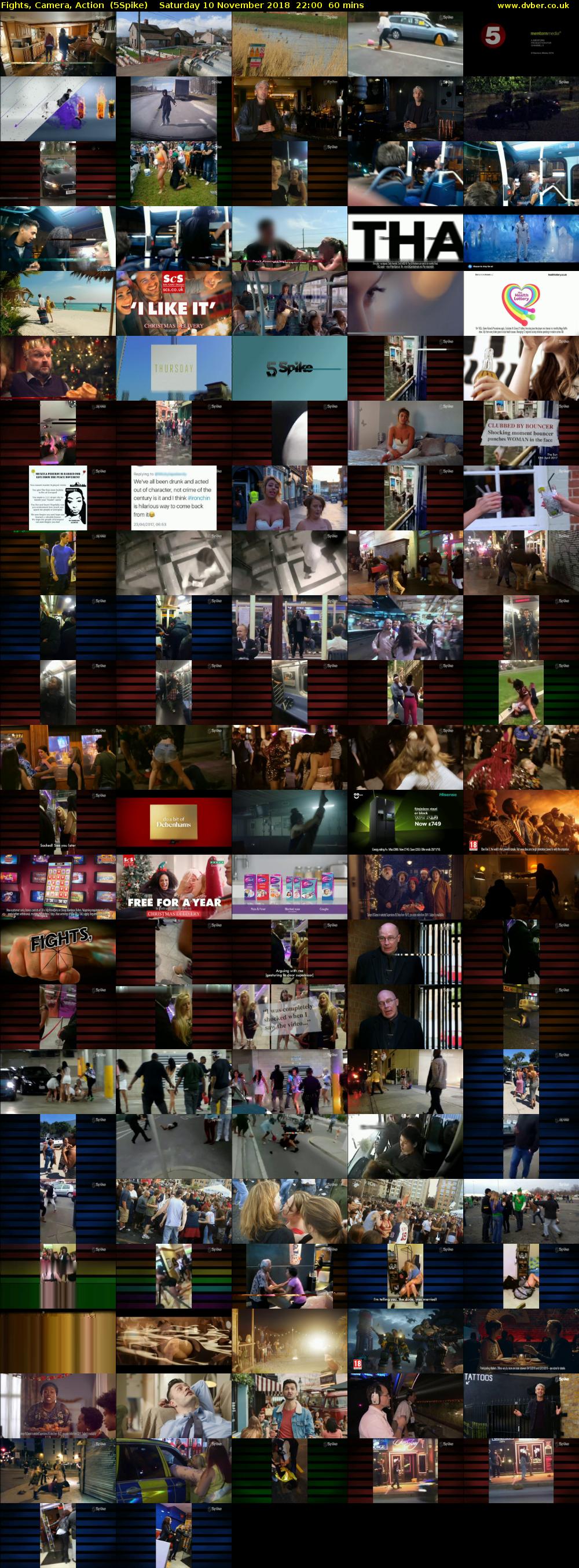 Fights, Camera, Action  (5Spike) Saturday 10 November 2018 22:00 - 23:00