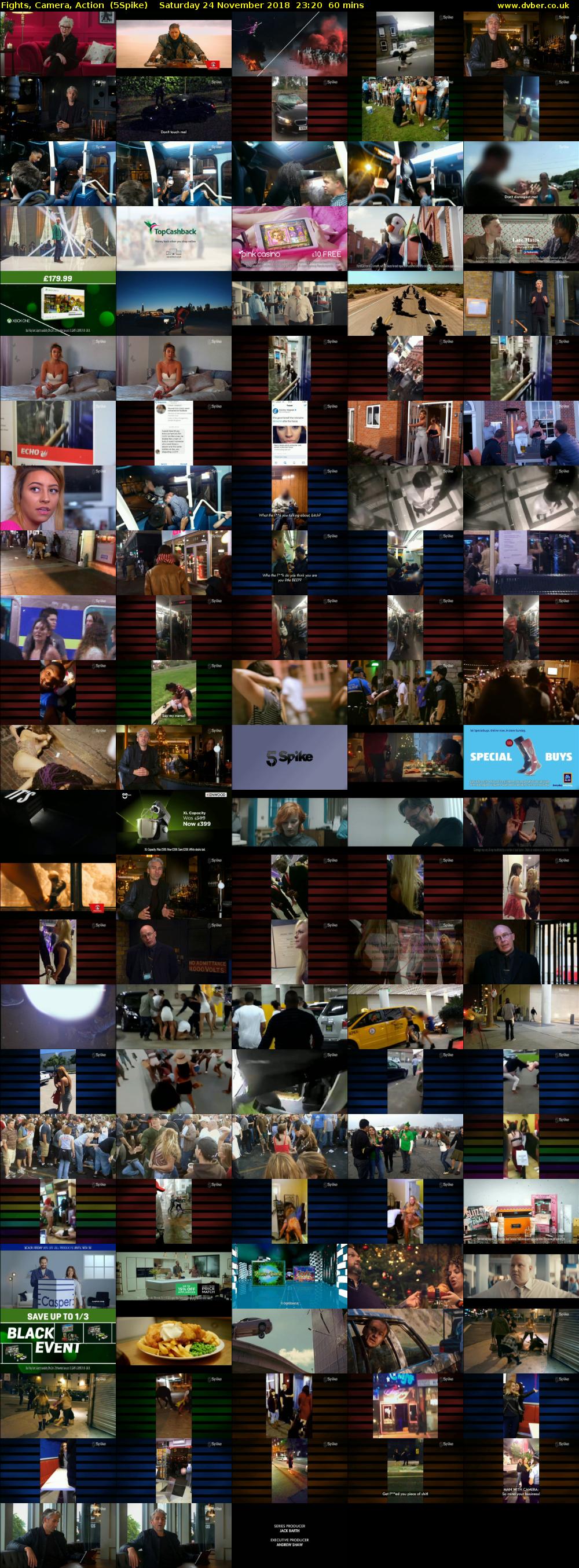 Fights, Camera, Action  (5Spike) Saturday 24 November 2018 23:20 - 00:20