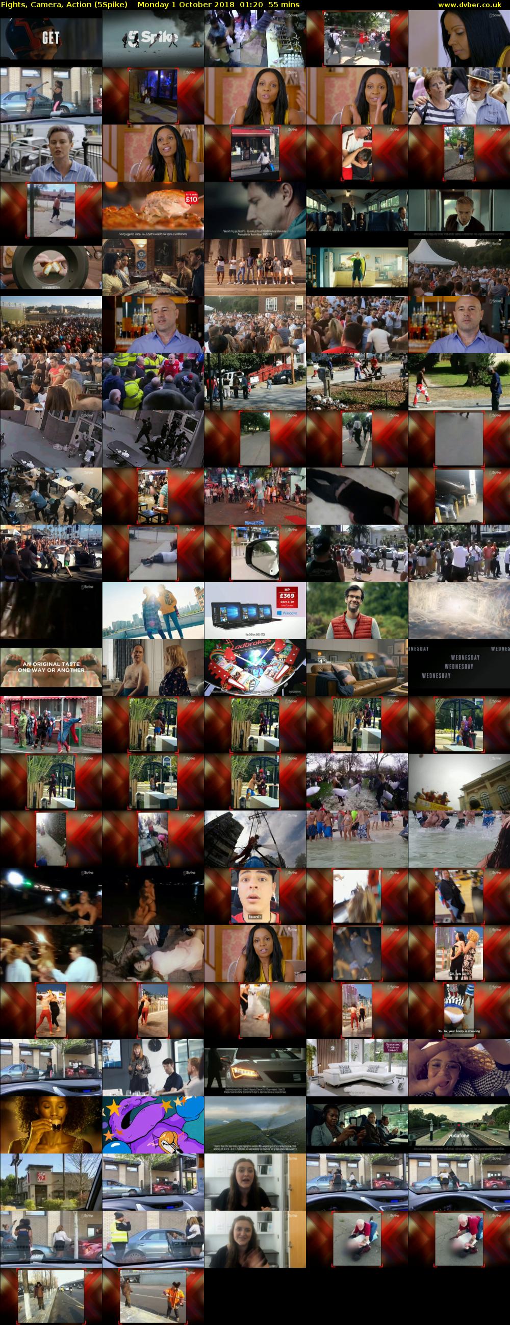 Fights, Camera, Action (5Spike) Monday 1 October 2018 01:20 - 02:15