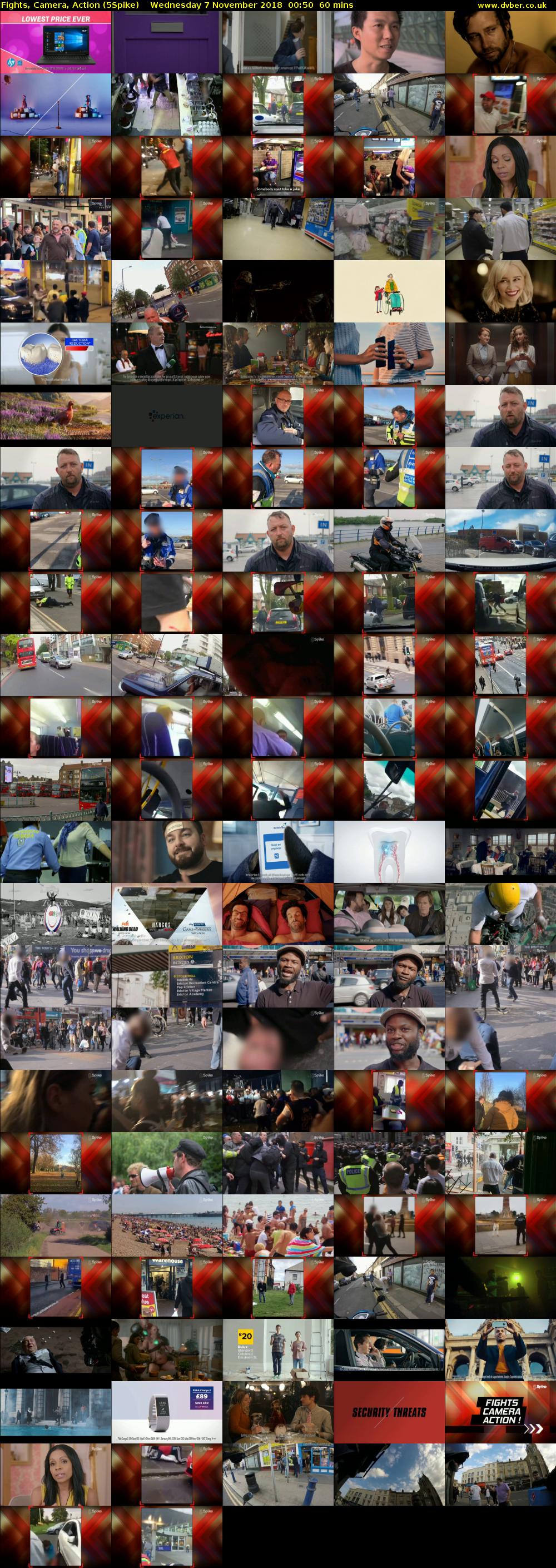 Fights, Camera, Action (5Spike) Wednesday 7 November 2018 00:50 - 01:50