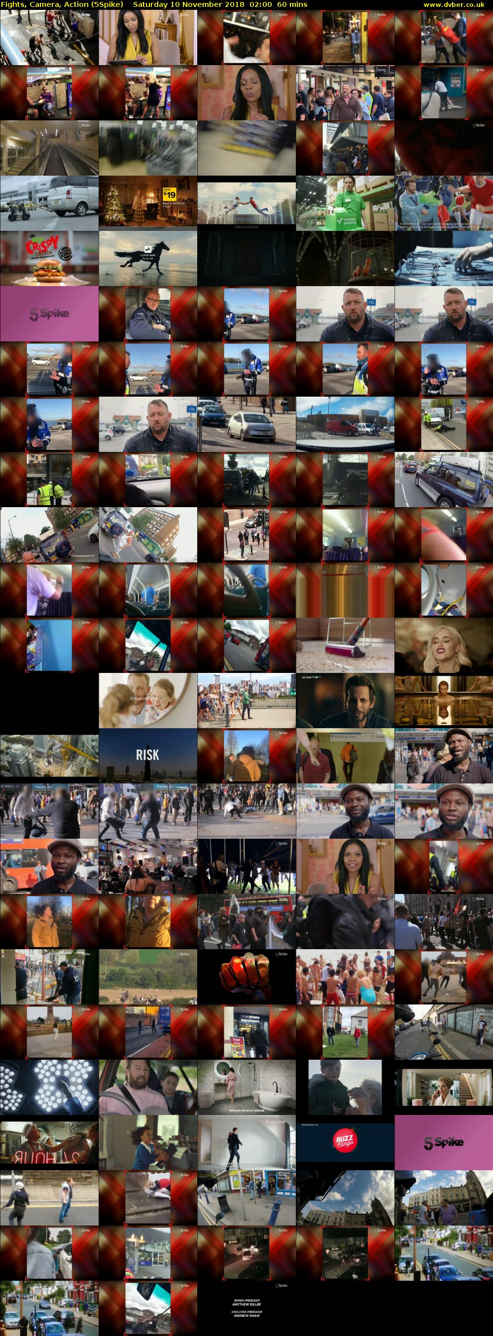 Fights, Camera, Action (5Spike) Saturday 10 November 2018 02:00 - 03:00